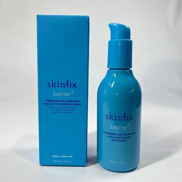 Skinfix Barrier+ Foaming Oil Cleanser 6oz 177ml New Sealed Hydrating Vegan Clean - Picture 2 of 9
